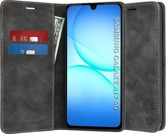 Samsung Galaxy A17 4G / A17 5G Techsuit Confy Schutzhülle in Schwarz - Bild 1