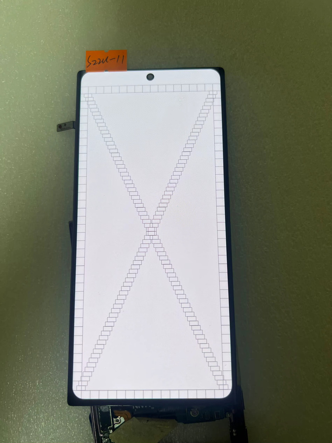Samsung Galaxy S22 Ultra LCD AMOLED Display mit Defekten als Ersatzteil für SM-S908 S908U S908E inklusive Touchscreen Digitizer - Bild 2