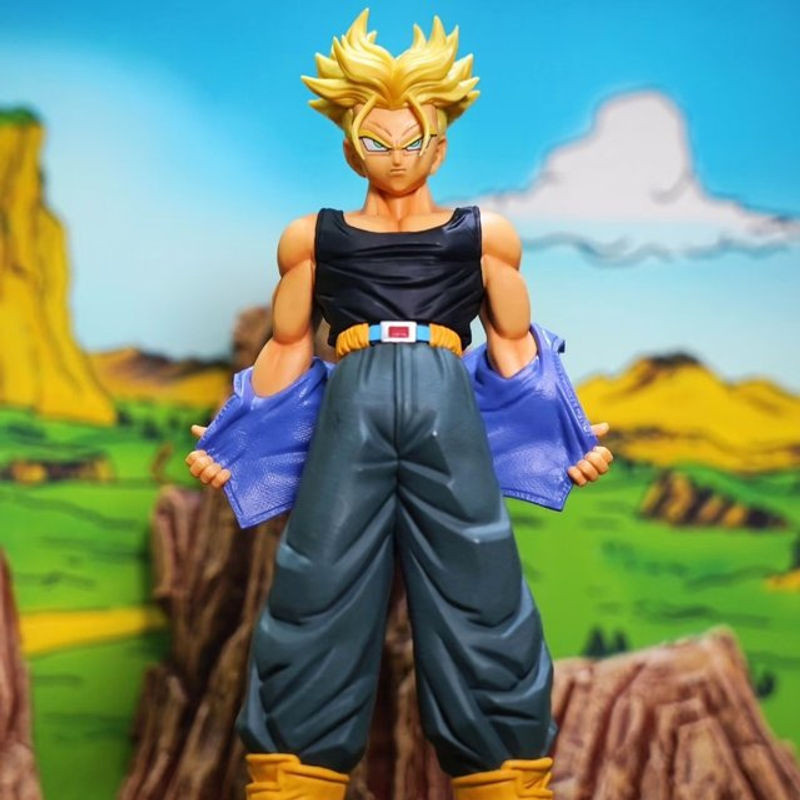 Bandai Dragon Ball Z Trunks Anime Figur aus Kunststoff, mehrfarbig, Höhe: 20-21 cm - Bild 1