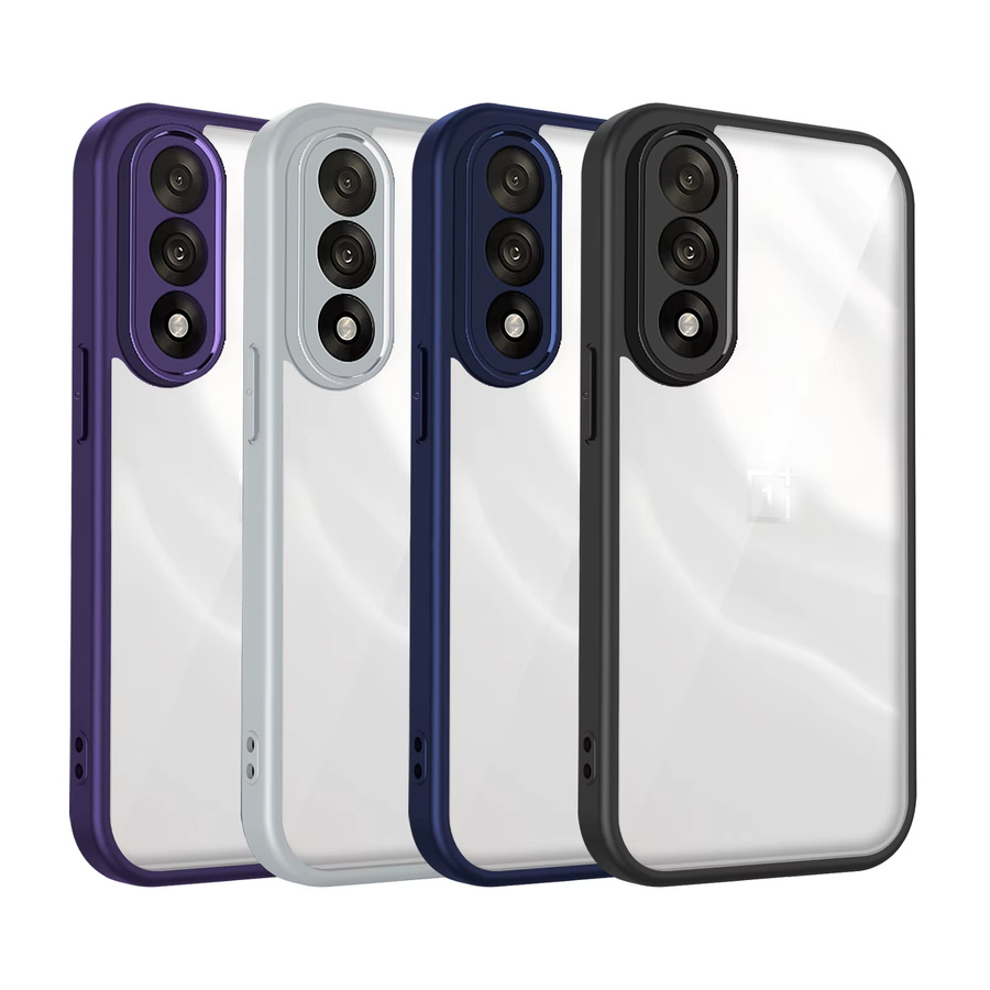OnePlus Nord 5 5G Hülle aus Silikon, stoßfestes Luftkissen-Design, transparent matt - Bild 4