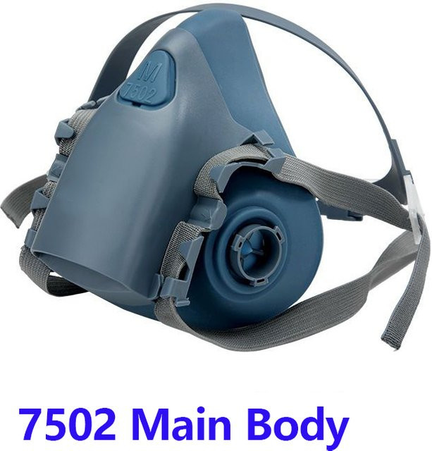 3M Industrielle Atemschutzmaske 6200 Halbmaske zur Staubschutz- und Sprühschutzanwendung passend für 3M 6001 6002 6006 Filter - Bild 1