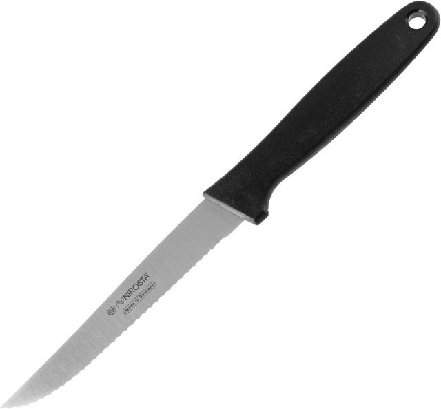 Nirosta Tomatenmesser La Cuisine in Schwarz mit 11 cm Klinge - Bild 1