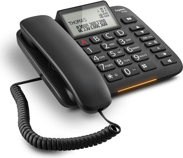 Gigaset Schnurlos Telefon DL380 in Schwarz - Bild 1