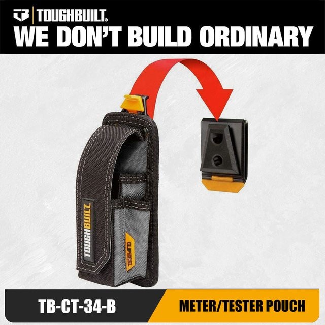 Toughbuilt Hochleistungs-Messgeräte-Tasche mit ClipTech Hub zur Werkzeugaufbewahrung - Bild 1