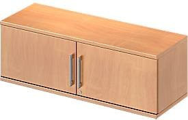 Schäfer Shop Genius Aufsatz-Flügeltürenschrank TETRIS WOOD in Buche-Dekor, Breite: 120 cm - Bild 1