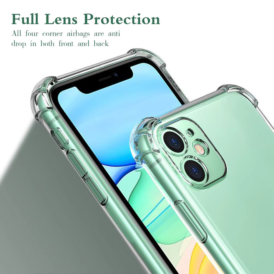 Stoßfeste und transparente Schutzhülle für Samsung Galaxy S25 Ultra S24 A56 A54 S22 A36 A23 A53 A34 als verdickter Bumper - Bild 2