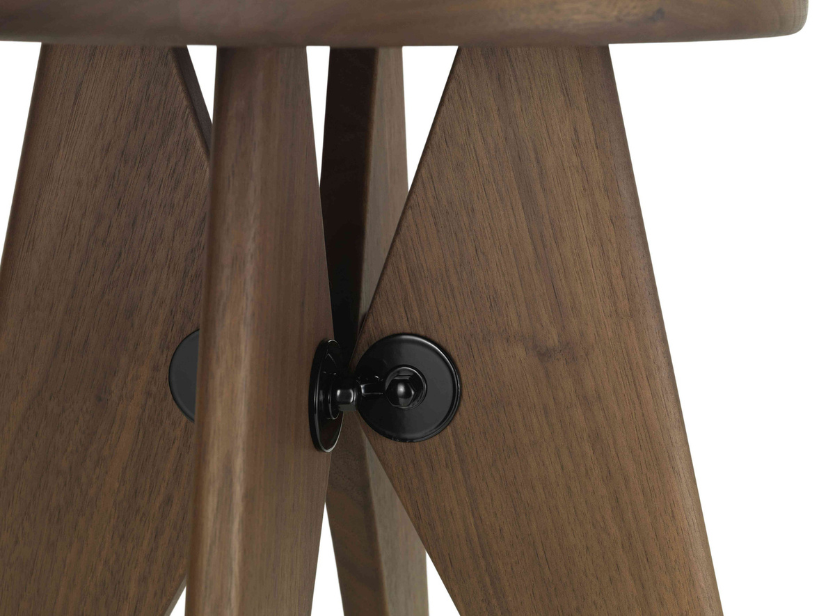 Vitra Tabouret Bois Hocker aus Holz in Braun - Bild 3