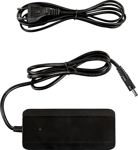 Zündapp Ladegerät STC-8101LC für Lithium-Ionen-Akkus in Schwarz inklusive Netzkabel - Bild 1