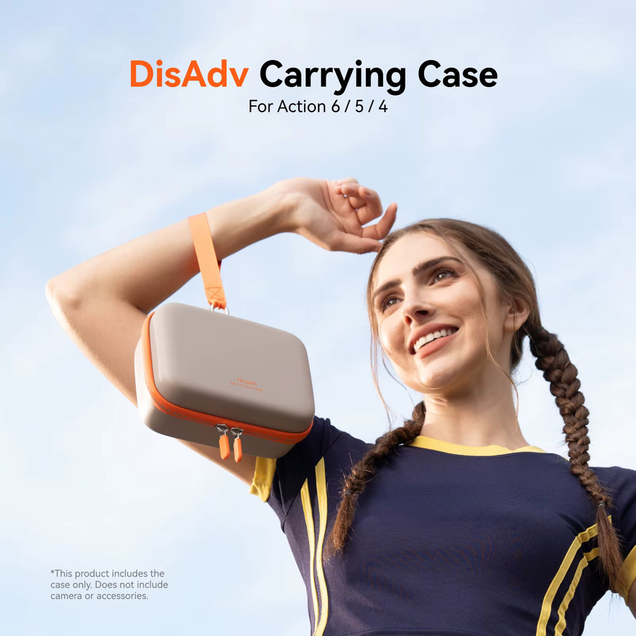 TELESIN DisAdv Tragbare Aufbewahrungstasche für DJI Osmo Action 6, 5pro und 4, wasserdichte Schutzbox und Handtasche - Bild 2