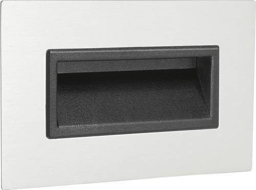 Rohde Muldengriff KM-36.25.093.9005 in Schwarz, 5er-Set aus Kunststoff, matt, L x B x H: 93 x 19 x 36 mm - Bild 1
