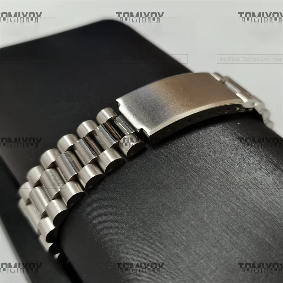 TOMIYOY Uhrenarmband Edelstahl, Silber, Unisex - Bild 5