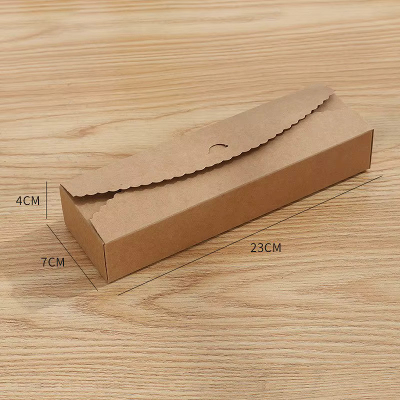 Rote Keksdose aus Karton als Geschenkbox für Gebäck und Süßigkeiten - Bild 2