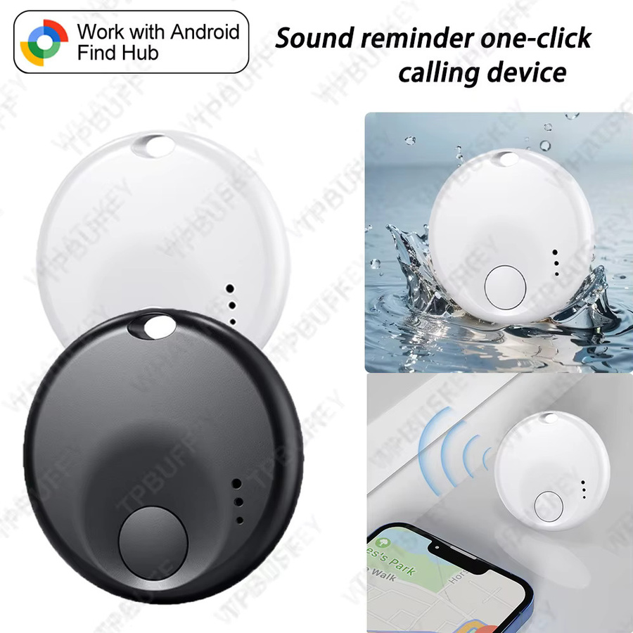 Google Find My GPS-Tracker für Android, Tragbarer Smart Tag Finder in Schwarz - Bild 5