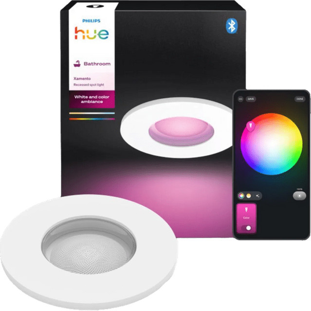 Philips Hue Xamento LED Badezimmer-Einbaustrahler White & Color in Weiß - Bild 1