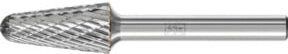 PFERD Hartmetall Hochleistungsfrässtift TOUGH Rundkegel KEL Ø 12x25 mm Schaft-Ø 6 mm silber - Bild 1