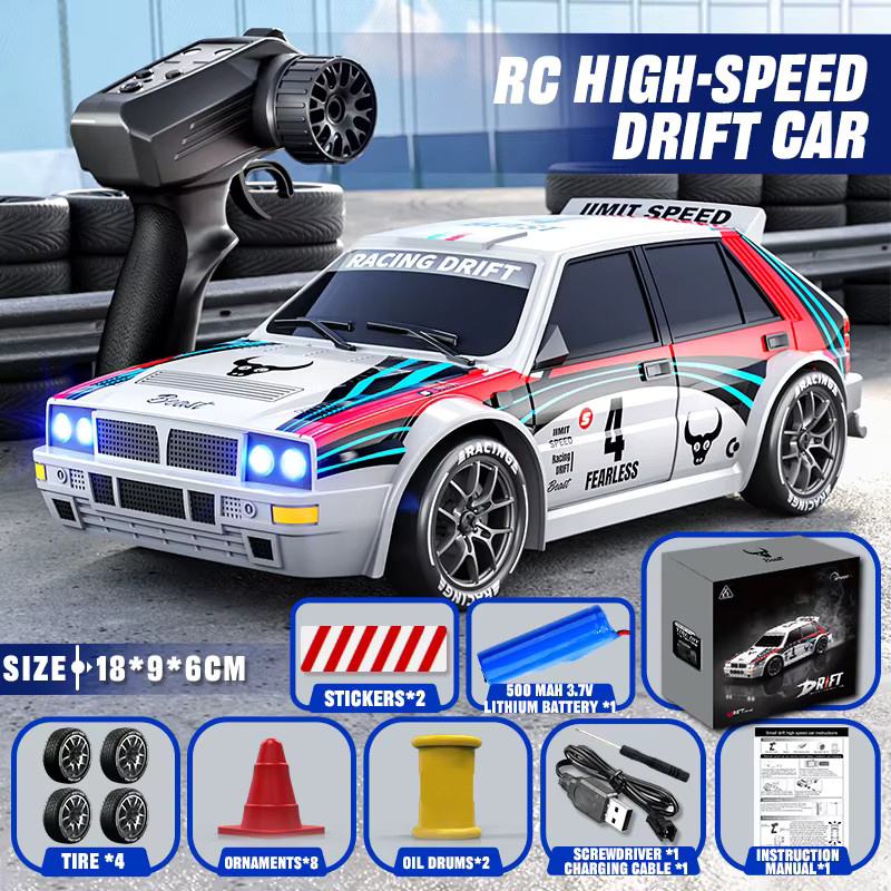 ZNLYRION RC Drift Car 204PRO, ferngesteuertes Rennauto, 1:24, mit LED-Licht - Bild 9