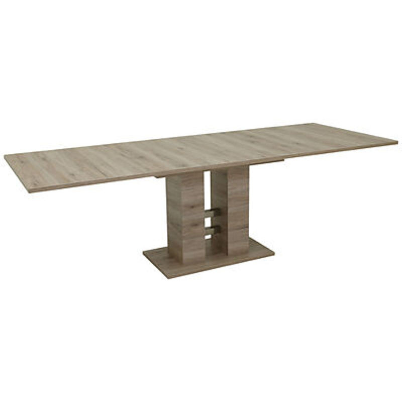 Esstisch Hela ausziehbar in Eiche San-Remo Nachbildung, modern und rechteckig, B/H/T: 220 x 90 x 76 cm - Bild 2