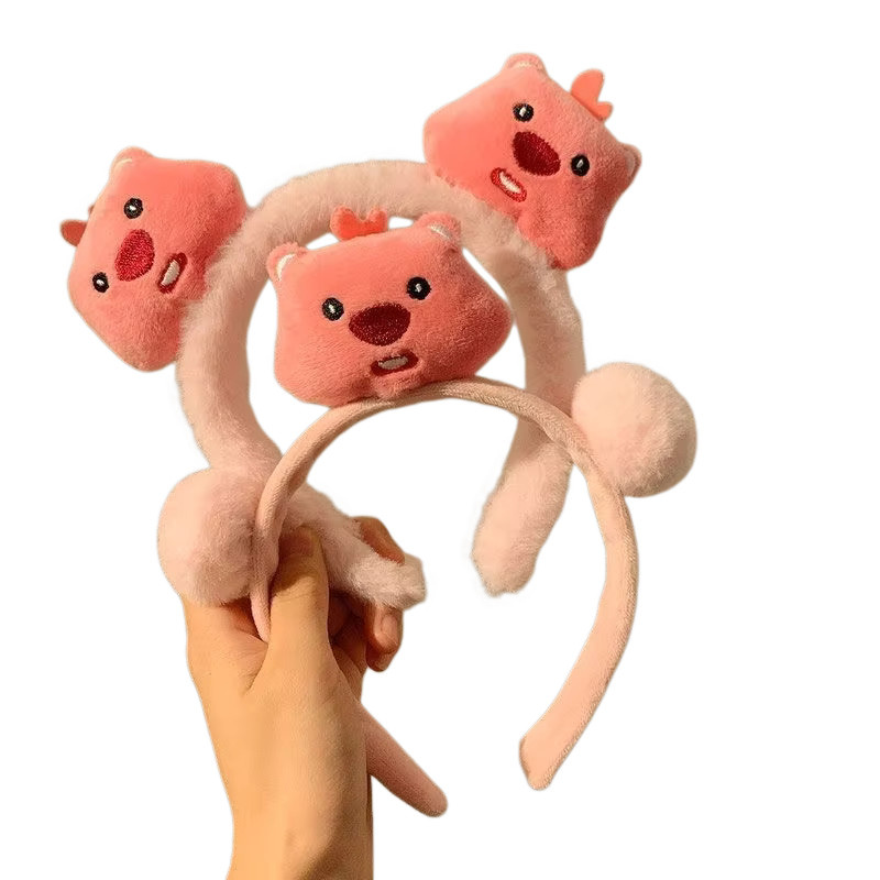 Pororo Loopy Cartoon Haarreif, Mädchen-Herz-Kopfschmuck, Stirnband - Bild 4