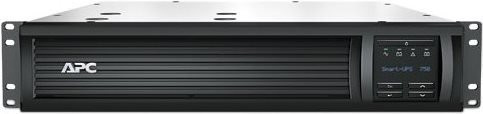 APC Smart-UPS 750VA SMT750RMI2UNC USV Rack-Einbaugerät Schwarz mit Network Management Card - Bild 1
