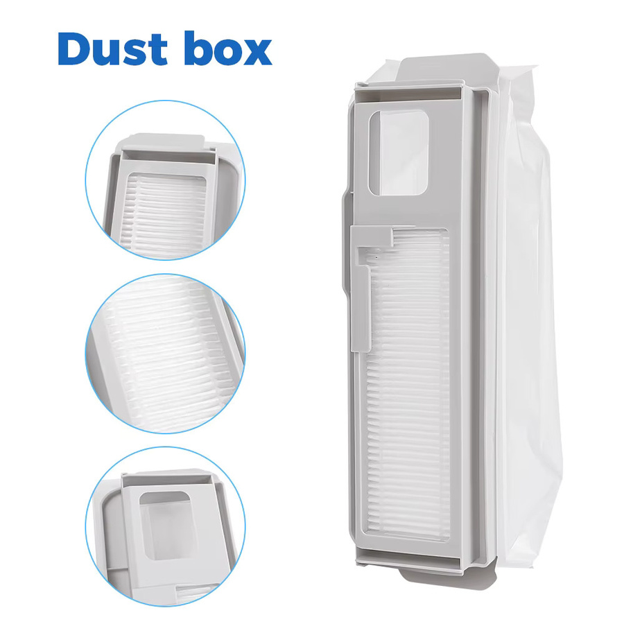 WINDNINJA Staubbeutel für Narwal Freo X Ultra, Freo X Plus, Freo Pro, J4, J4Lite, J5, J6, R10 und K1 mit HEPA-Filter, Weiß, 1 l Fassungsvermögen - Bild 2