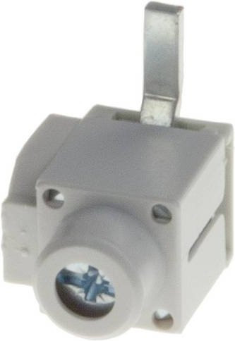 Siemens 5ST37604 Anschlussklemme Kabeleinführung links, 125A, 690V AC / 1000V DC, IP20, Farbe: Weiß, 10 Stück - Bild 1