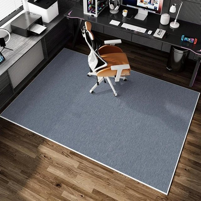 Moderne Büro Teppiche von Lodestar in Blau Grau Braun B/T: 120 x 160 cm - Bild 1