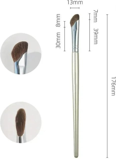 OTRESS Nasenkonturpinsel, Abgeschrägter Make-up-Verblender-Konturpinsel - Bild 1
