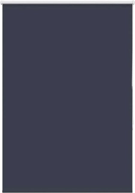 vidaXL Verdunkelungsrollo aus Polyester in Marineblau, B/H: 95 x 175 cm - Bild 1