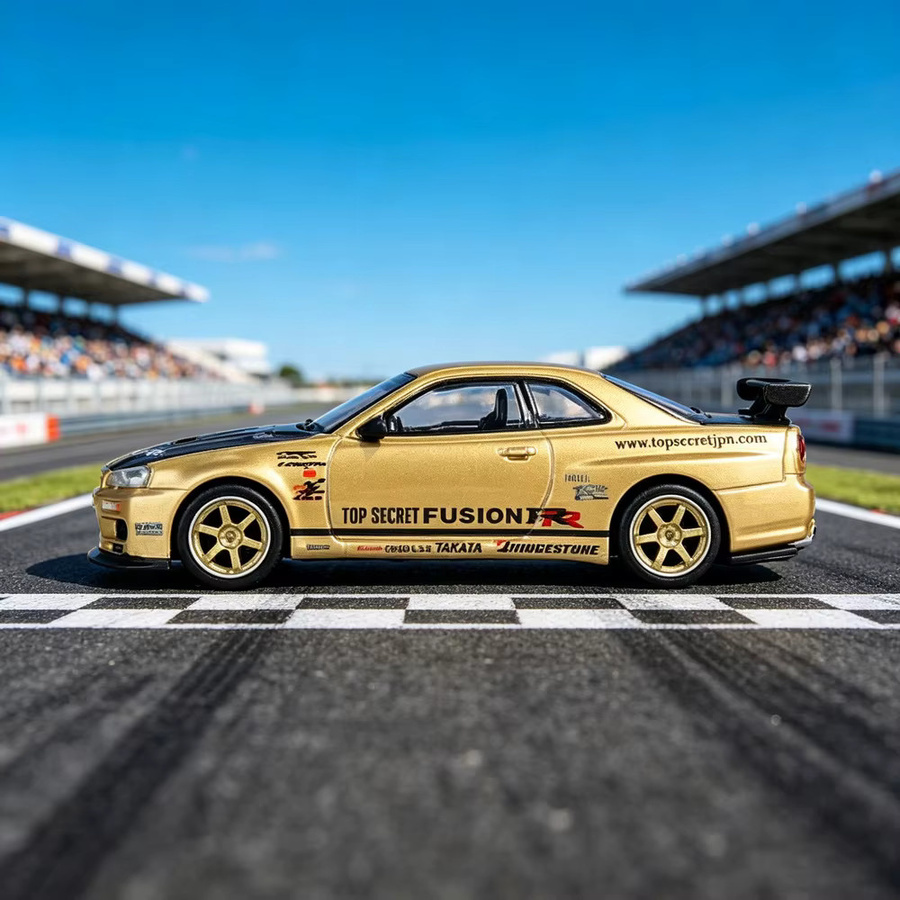 TOPFUSION GTR34 Offroad RC Rennauto, Aufkleber-Etikett Karosserie-Upgrade - Bild 4