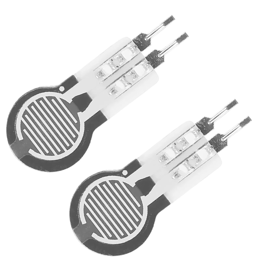 Qiilu 2er-Set Hochpräziser Dünnschicht-Kraftsensor Typ D Widerstandsdrucksensor für 20g bis 2kg - Bild 3
