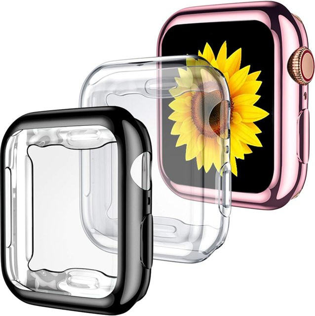 Apple Displayschutzfolie, Kunststoff, Gold, Transparent, Unisex - Bild 1