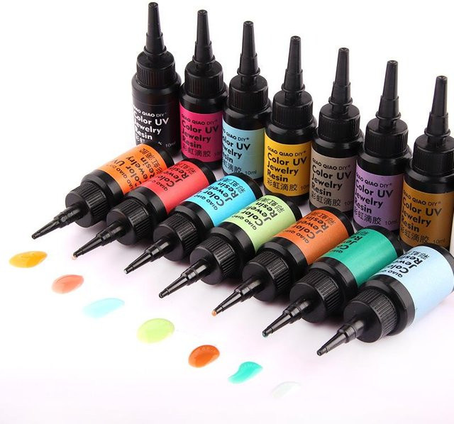 29 Farben UV-Epoxidharz-Farbstoff Set für Schmuckherstellung und DIY-Projekte, Multicolor, UV-härtendes Gel-Harz-Pigment - Bild 1