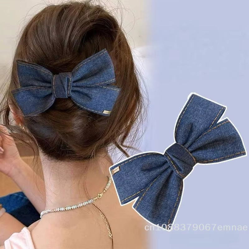 JETTING Haarspangen Denim-Blau, Damen - Bild 3