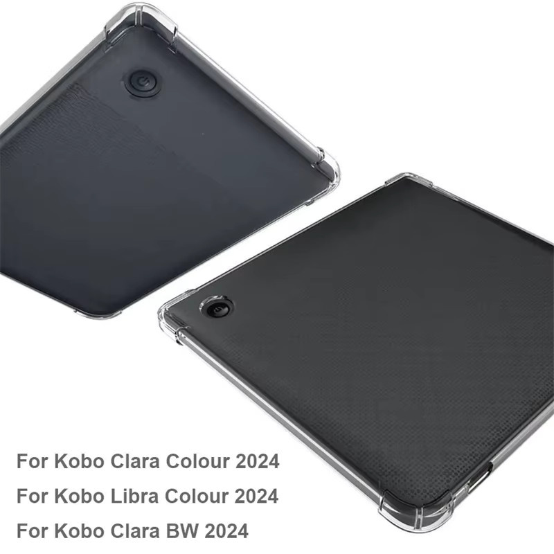 AYANJIN Transparente TPU-Hülle für Rakuten Kobo Libra/Clara Color BW 2024, 7 Zoll eReader, Schlanke und Leichte Silikon-Schutzhülle - Bild 2