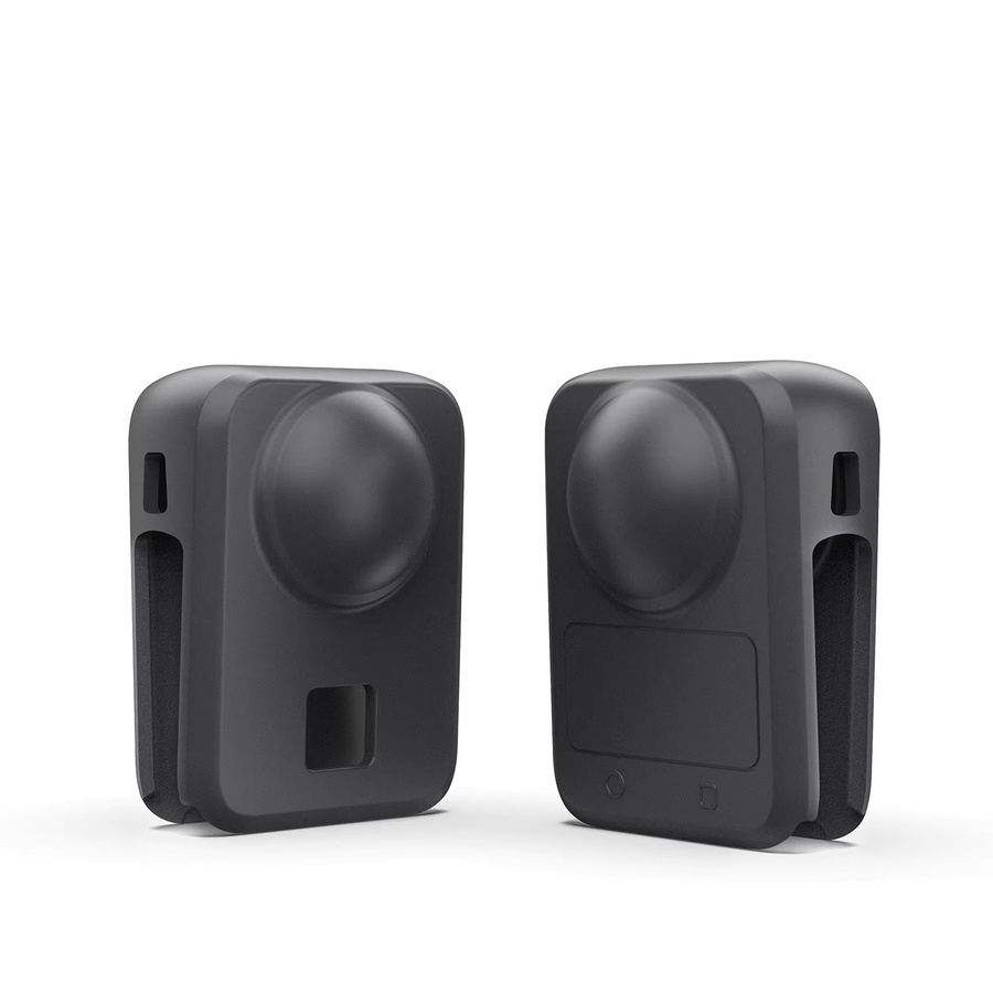 DJI Osmo 360 Silikon-Schutzhülle mit Objektivdeckel in Schwarz als Anti-Fall und Staubschutz Zubehör - Bild 3