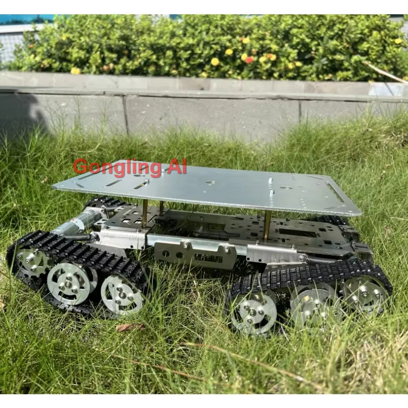 GoLingLing RC Panzer Smart Roboterwagen, programmierbarer Roboter, Metall - Bild 3