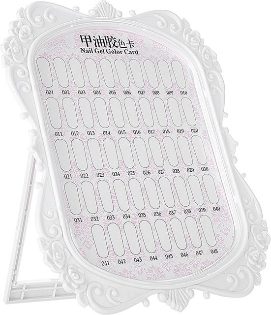 Nail Art Display Stand Blumendesign, Unisex - Bild 1