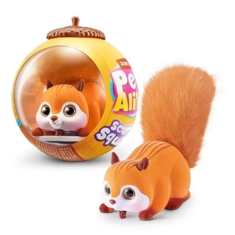 ZURU Simulations-Handtierpuppe Eichhörnchen Hamster, Sound-Laufspielzeug - Bild 2