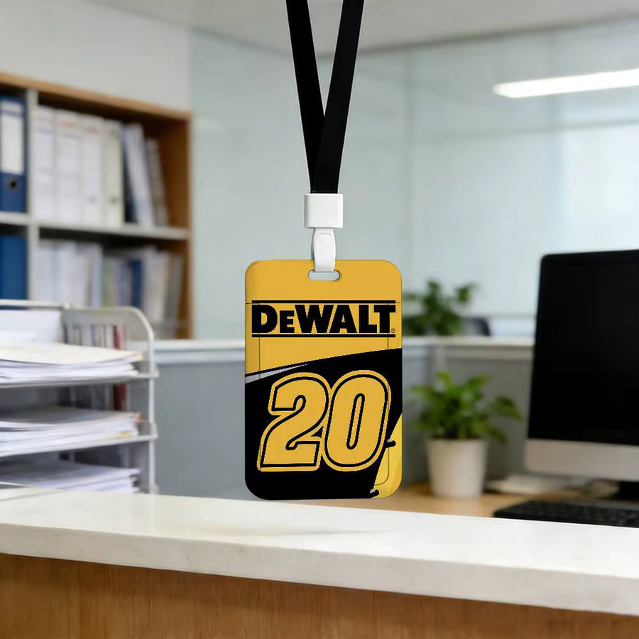 D-D-Dewalts-S Schlüsselband-Kartenhüllen für Alltagskarten, Idol-Fotokarten und Visitenkarten, Unisex - Bild 4