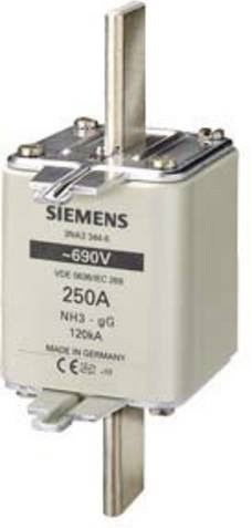 Siemens Sicherungseinsatz 3NA33526 Sicherungsgröße 3, 315A, 690V, 3 Stück, Weiß - Bild 1