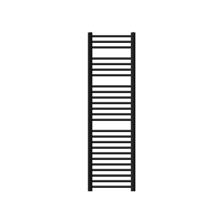 LuxeBath Badheizkörper Sahara Handtuchheizkörper Schwarz Matt mit Seitenanschluss B: 40 cm, H: 150 cm - Bild 3