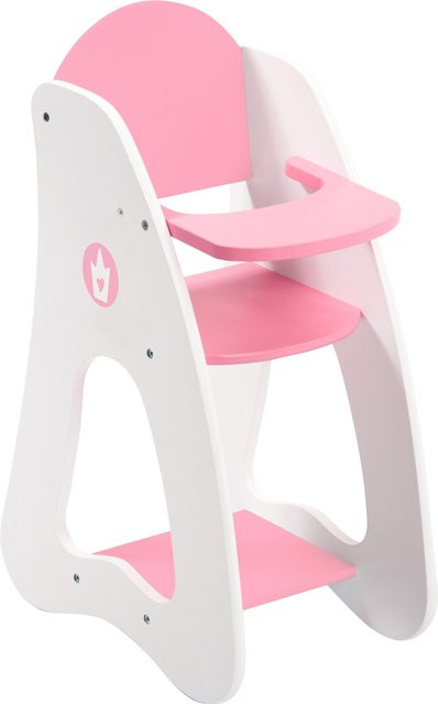 Bayer Design Princess World Puppenhochstuhl pink - Bild 1