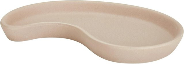 Modern Living Dekotablett Leila aus Keramik in Beige, rechteckig, B/T/H: 17,0 x 10,5 x 3,0 cm - Bild 1
