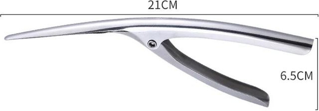 LChome Garnelenschäler aus Edelstahl in Silber - Bild 1