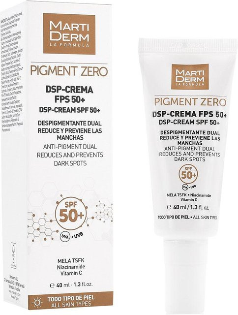 MartiDerm Pigment Zero DSP-Cream, depigmentierende Creme SPF50+, 40 ml - Bild 1