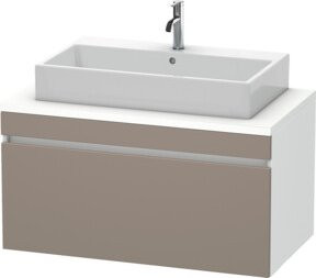 Duravit Waschtischunterschrank DuraStyle in Weiß Matt mit einer Auszug - Bild 1
