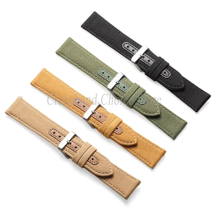crazyband Uhrenarmband Textil/NATO, Edelstahl, Unisex - Bild 4