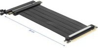 Delock PCI Express 4.0 x16 Riser Karte mit Kabel, Schwarz, Kabellänge: 30 cm - Bild 1