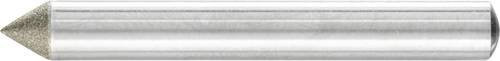 PFERD Diamant-Schleifstift Spitzkegel silber D64 fein mit Schaftdurchmesser 6 mm zum Anfasen, Entgraten und Senken - Bild 1