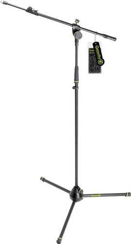 Gravity GMS4322B Mikrofon-Stativ in Schwarz mit 5/8 Zoll Außengewinde - Bild 1
